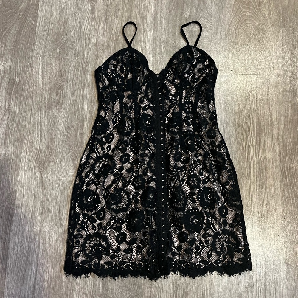 Sexy black dress